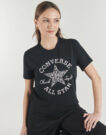 T-shirt Converse ANIMAL PRINT INFILL STANDARD FIT TEE Nero T-shirt maniche corte Donna - 5