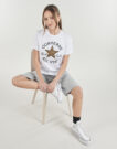 T-Shirt Converse ANIMAL PRINT INFILL STANDARD FIT TEE Wei&szlig; T-Shirt kurze &Auml;rmel Frau - 5