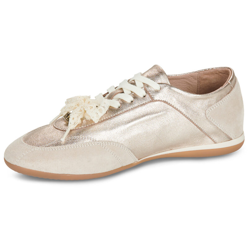 Meline 8ML-144 Gold Low Sneakers Women - 4