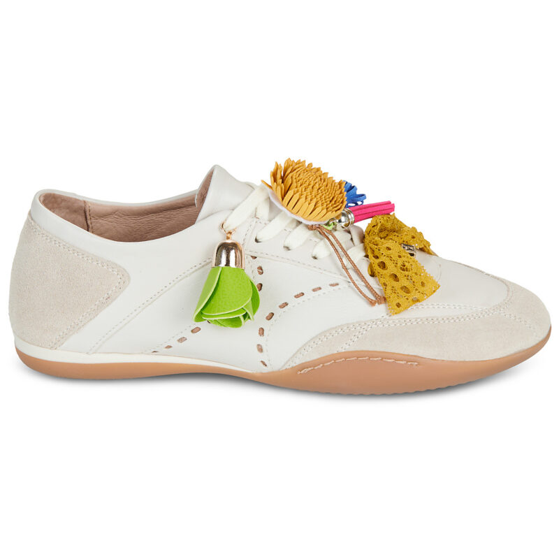 Meline Baskets basses beiges pour femmes 8ACC-ML-141 - Pointure 2