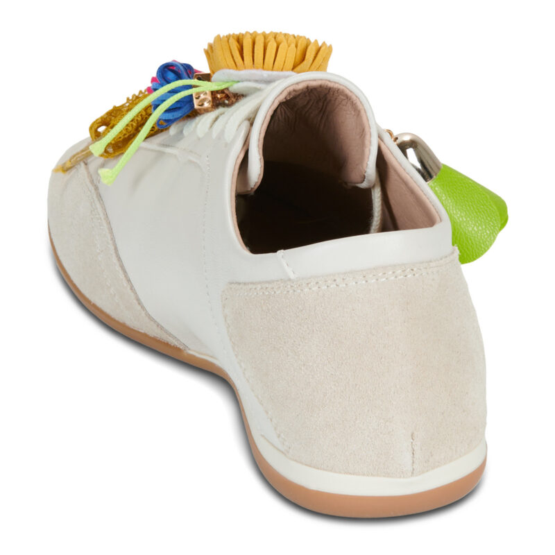 Meline Baskets basses beiges pour femmes 8ACC-ML-141 - Pointure 5