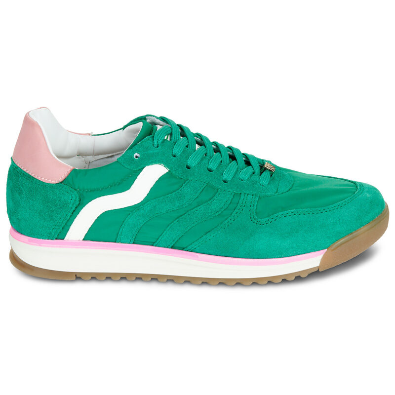 Meline Baskets basses vertes 360TO-103 pour femmes - Pointure 2