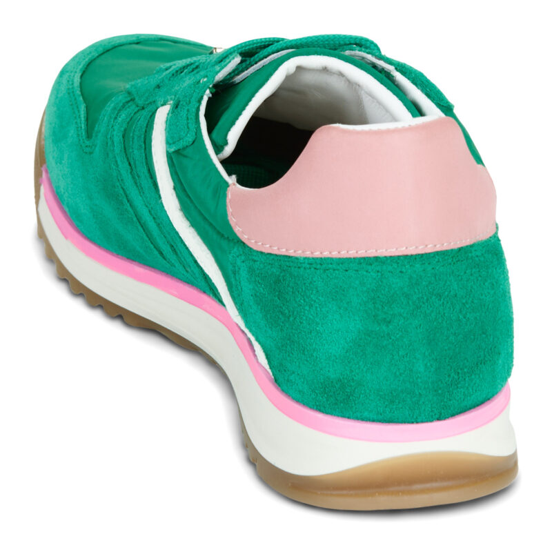 Meline Baskets basses vertes 360TO-103 pour femmes - Pointure 5