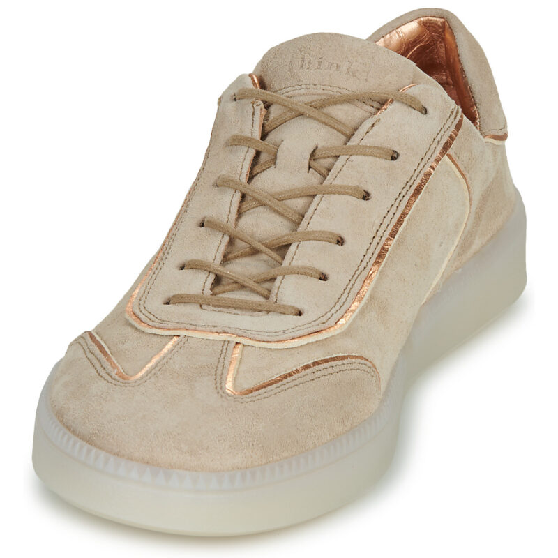 Think TURNA Beige Sneakers basse Donna - 3