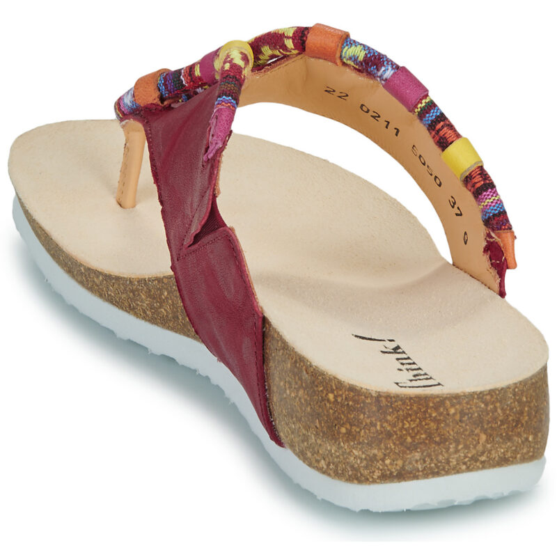 Think  JULIA  Rosso -  Infradito Donna - 5