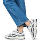 The Mercer Brand The Re-Run White Silver Bianco Sneakers basse Donna - 8