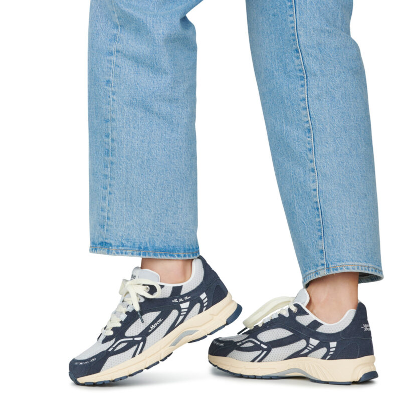 The Mercer Brand The Re-Run Vintage Suede Blu Damen-Sneaker (Low-Top) - 8