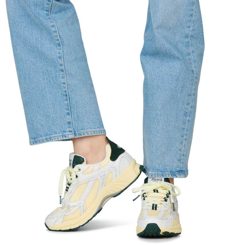 The Mercer Brand The Re-Run Vintage Nappa Beige Sneakers basse Donna - 8