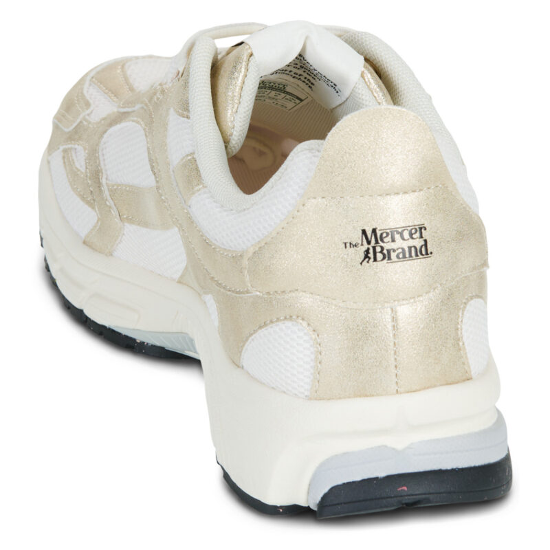 The Mercer Brand The Re-Run Metallic Oro Sneakers basse Donna - 5