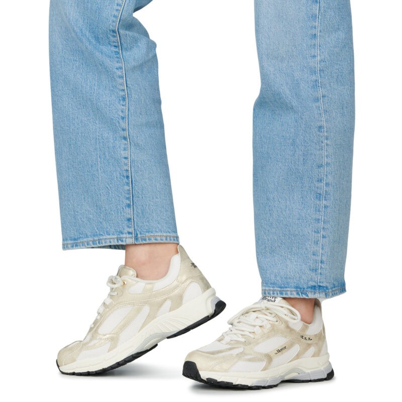 The Mercer Brand The Re-Run Metallic Oro Sneakers basse Donna - 8