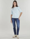 Jeans Levis 724 HIGH RISE STRAIGHT Blu Jeans Donna - 2