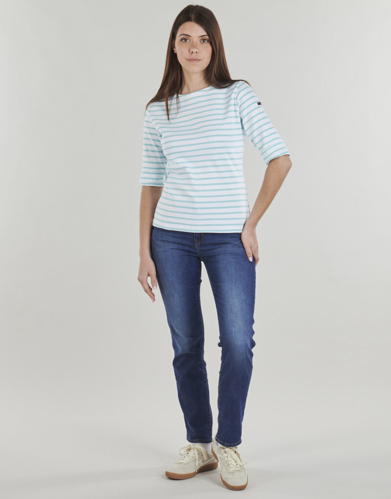 Jeans Levis 724 HIGH RISE STRAIGHT Blu Jeans Donna - 2