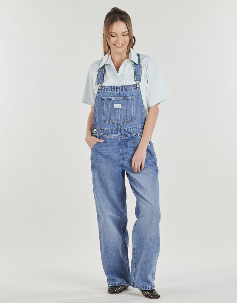 Tracksuits / Jumpsuits Levis FL BAGGY OVERALL Blu Tute / Jumpsuit Donna - 2