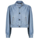 Giacca in jeans Levis PARKER PRETTY SHORT COAT Blu Giacche in jeans Donna - 1