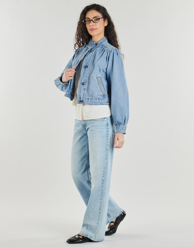 Giacca in jeans Levis PARKER PRETTY SHORT COAT Blu Giacche in jeans Donna - 3