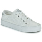 Mustang 26M0222009-WHITE Wei&szlig;e Damen-Sneaker, niedrig geschnitten - Gr&ouml;&szlig;e 1