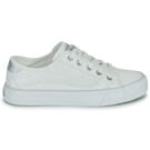 Mustang 26M0222009-WHITE Wei&szlig;e Damen-Sneaker, niedrig geschnitten - Gr&ouml;&szlig;e 2