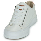 Mustang 26M0222013-WHITE White Women's low sneakers - 3