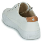 Mustang 26M0222013-WHITE White Women's low sneakers - 5