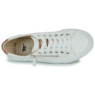 Mustang 26M0222013-WHITE White Women's low sneakers - 6