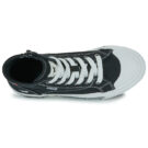 Mustang 26M0232001-BLACK Black Women's high sneakers - 6