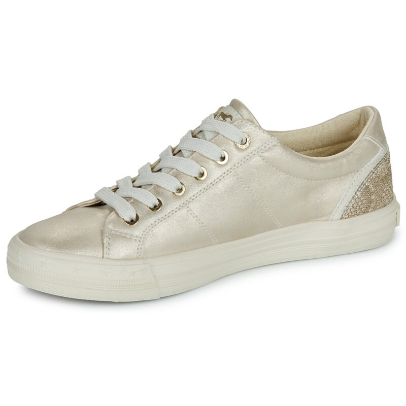 Mustang 26M0242003-CREAM Beige Sneakers basse Donna - 4