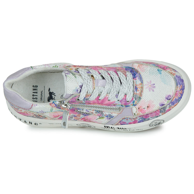 Mustang 26M0482006-FLIEDER-MULTI Multicolor Women's Low-Top Sneakers - 6