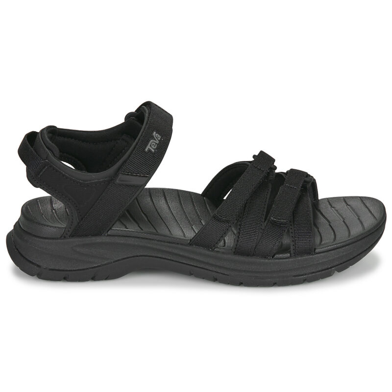 Teva Tirra Sport Schwarz Flache Sandalen Damen - 2