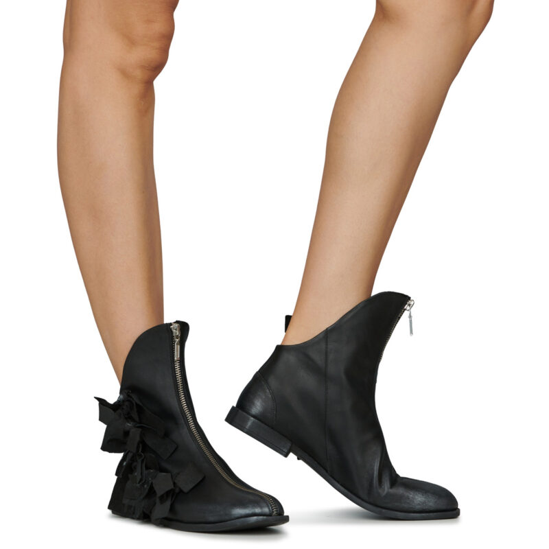 Papucei ADRIELLE Black Women's Ankle Boots - 8
