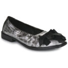 Papucei AMBER Silberne Damen-Ballerinas - Gr&ouml;&szlig;e 1