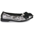 Papucei AMBER Silberne Damen-Ballerinas - Gr&ouml;&szlig;e 2