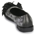 Papucei AMBER Silberne Damen-Ballerinas - Gr&ouml;&szlig;e 5