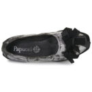 Papucei AMBER Silberne Damen-Ballerinas - Gr&ouml;&szlig;e 6