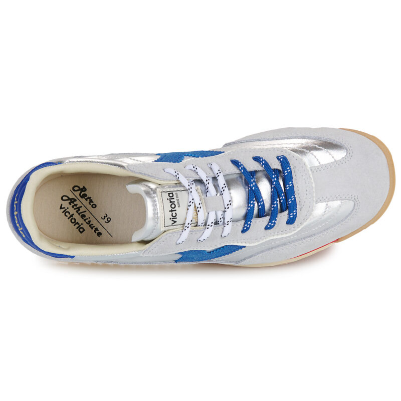 Victoria SATURNO Argent&eacute; Baskets basses Femme - 6