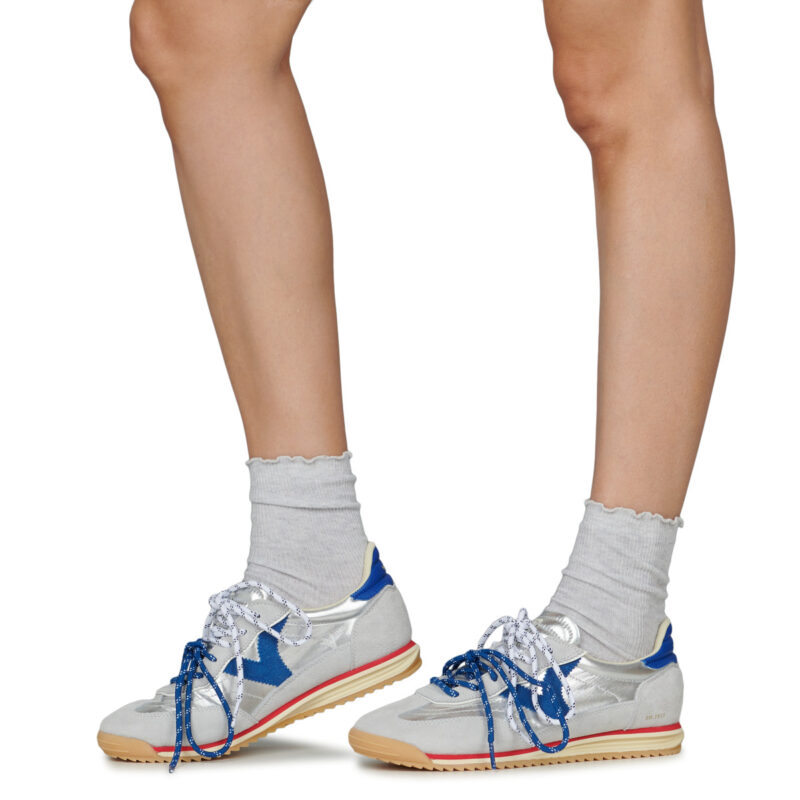 Victoria SATURNO Argent&eacute; Baskets basses Femme - 8