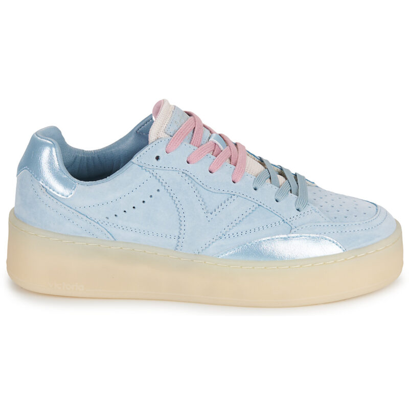 Victoria TURIN Bleu Baskets basses Femme - 2