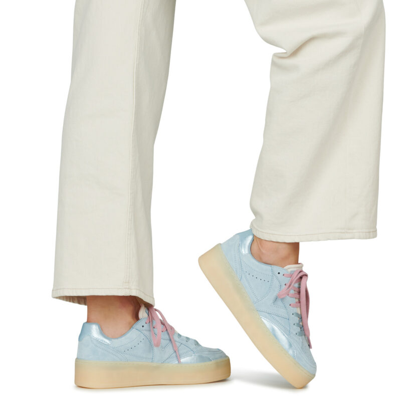 Victoria TURIN Bleu Baskets basses Femme - 8