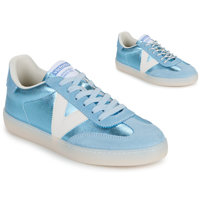 Victoria BERLIN METAL Blu Sneakers basse Donna - 1