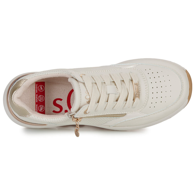 S.Oliver 2177738-81D3 Bianco Sneakers basse Donna - 6