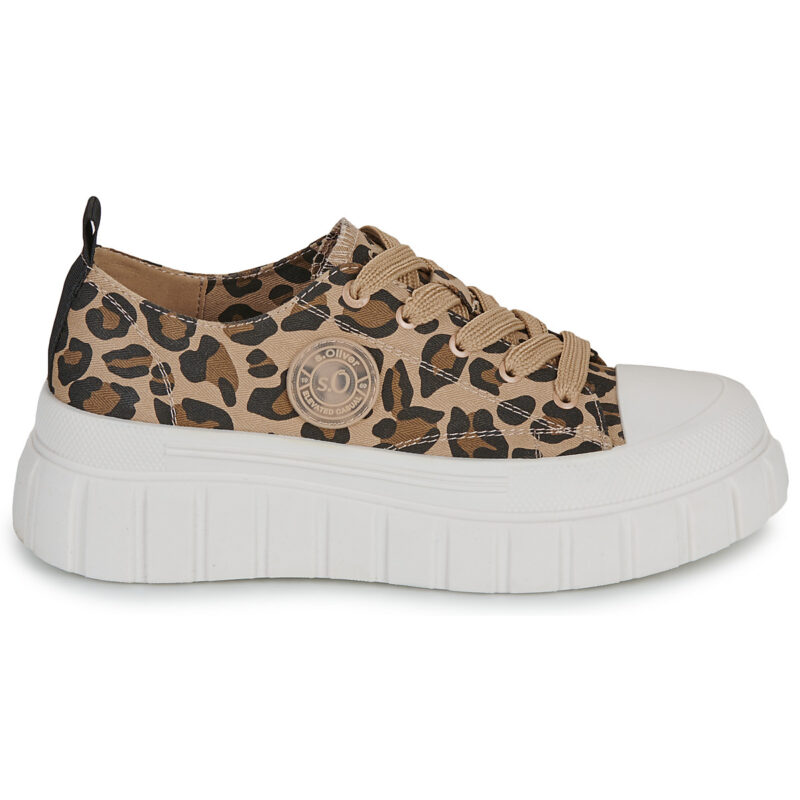S.Oliver 2177683-93A1 Marr&oacute;n Zapatillas bajas Mujer - 2