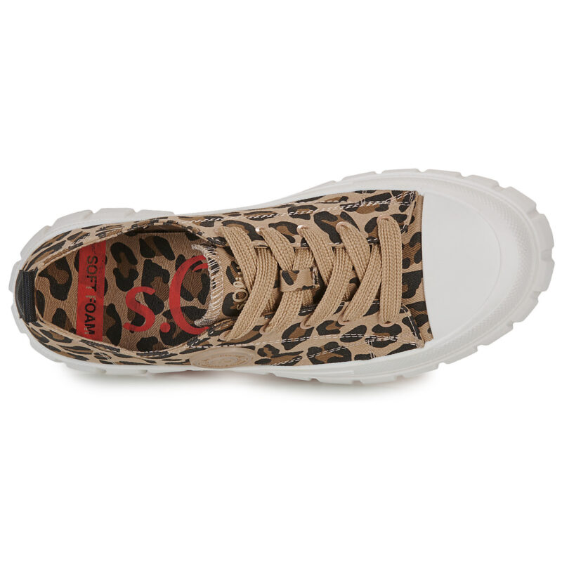 S.Oliver 2177683-93A1 Marr&oacute;n Zapatillas bajas Mujer - 6