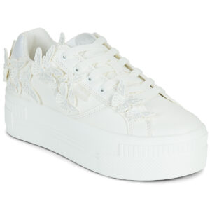 Buffalo  PAIRED BUTTERFLY  Bianco -  Sneakers basse Donna