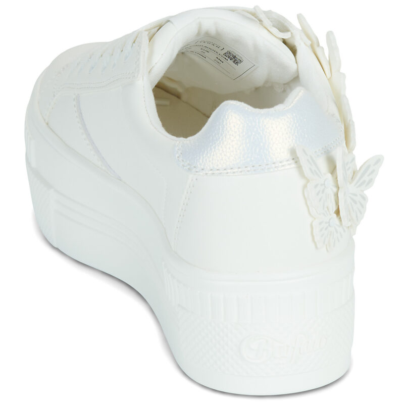 Buffalo PAIRED BUTTERFLY White Low Sneakers Women - 5