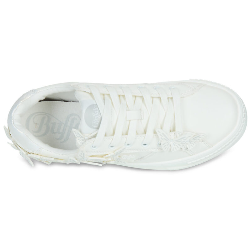 Buffalo PAIRED BUTTERFLY White Low Sneakers Women - 6