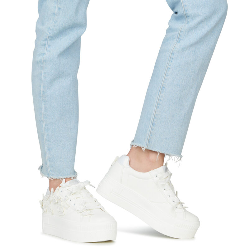Buffalo PAIRED BUTTERFLY White Low Sneakers Women - 8