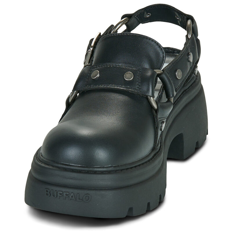 Buffalo VEGA CLOG BUCKLE Nero Zoccoli Donna - 3