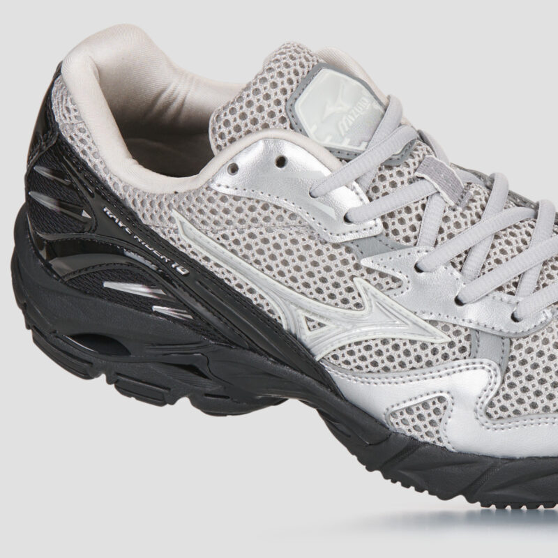 Mizuno WAVE RIDER 10 SPORT Argento - Sneakers basse Donna - 4