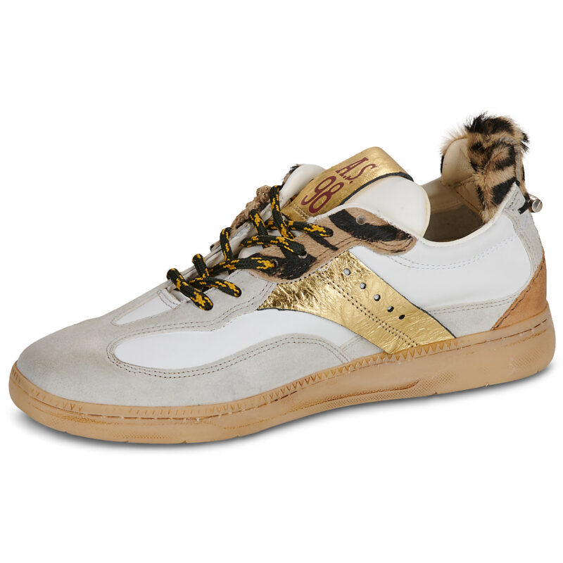 Airstep / AS98 OMEGA Zapatillas bajas beige para mujer - 4