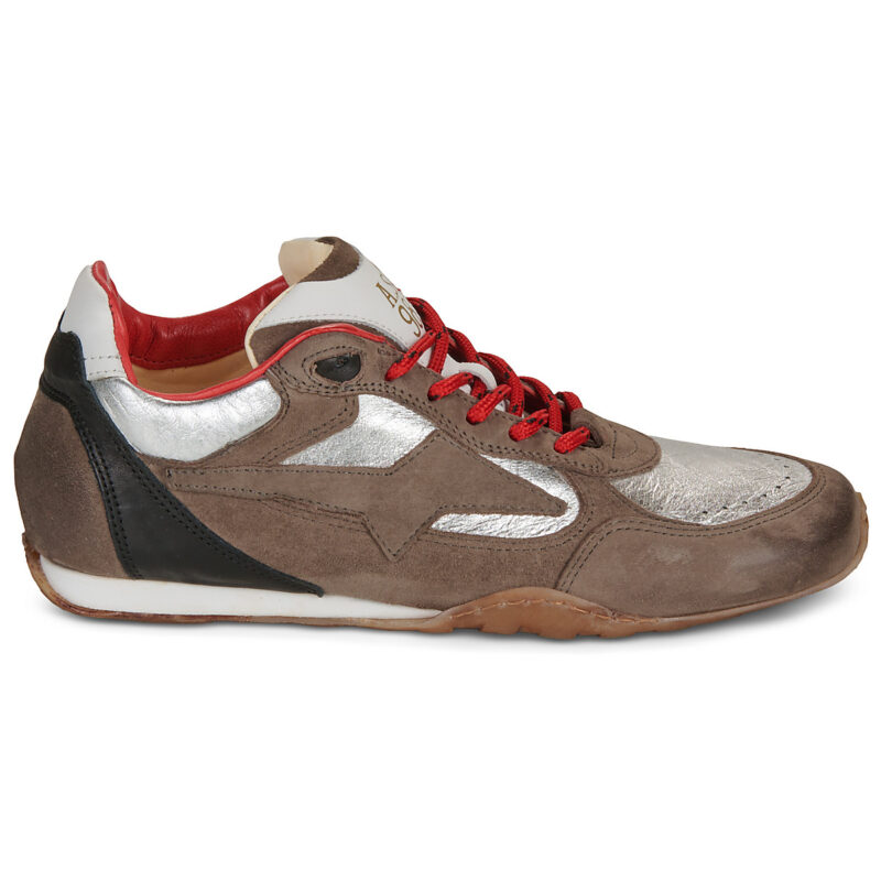 Airstep AS98 TURBIN Beige Low-Top-Sneaker f&uuml;r Damen - Gr&ouml;&szlig;e 2