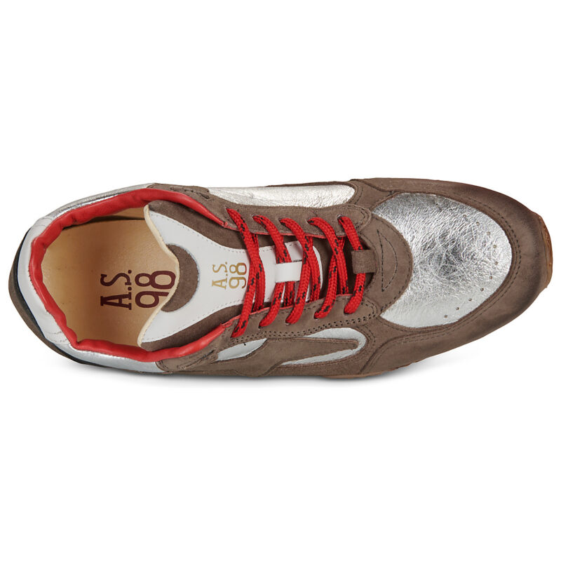 Airstep AS98 TURBIN Beige Low-Top-Sneaker f&uuml;r Damen - Gr&ouml;&szlig;e 6